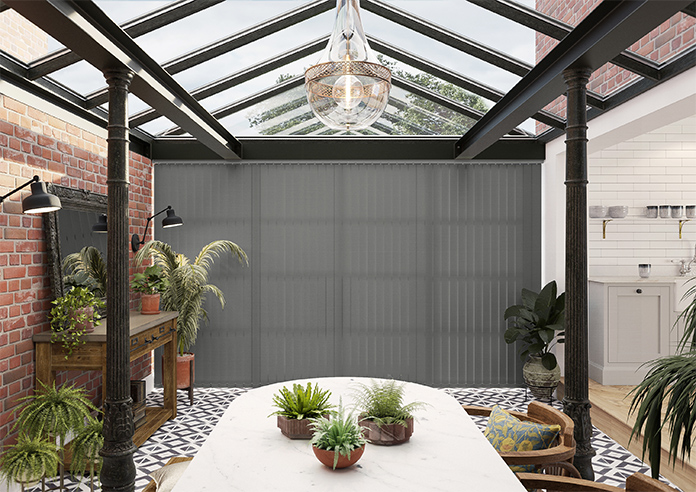 Amalfi, Bastille Grey - Vertical Blind - Image 9